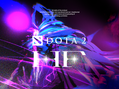 DOTA 2 ARTWORK 3d black blender branding cyberpunk dark design dota esports graphic graphic design heroes illustration media model new pink poster purple resolution