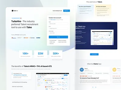 PPC Landing Page Concept aurora design gradient homepage landing page landingpage minimal saas service trending ui uidesign uiux uxui website