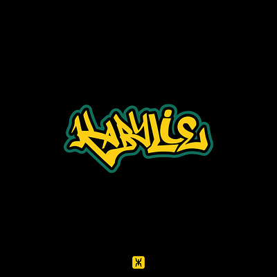 KABYLIE GRAFITTI 3d algerie amazigh art branding dz football grafitti graphic design jskabylie kabyle logo messi motion graphics