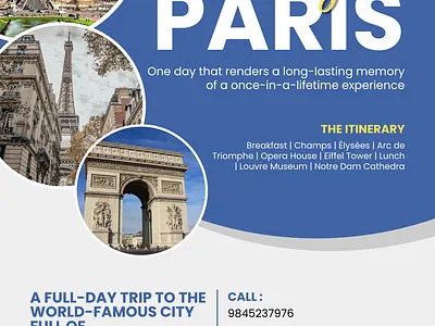 Travel Package banner nepal paris travel