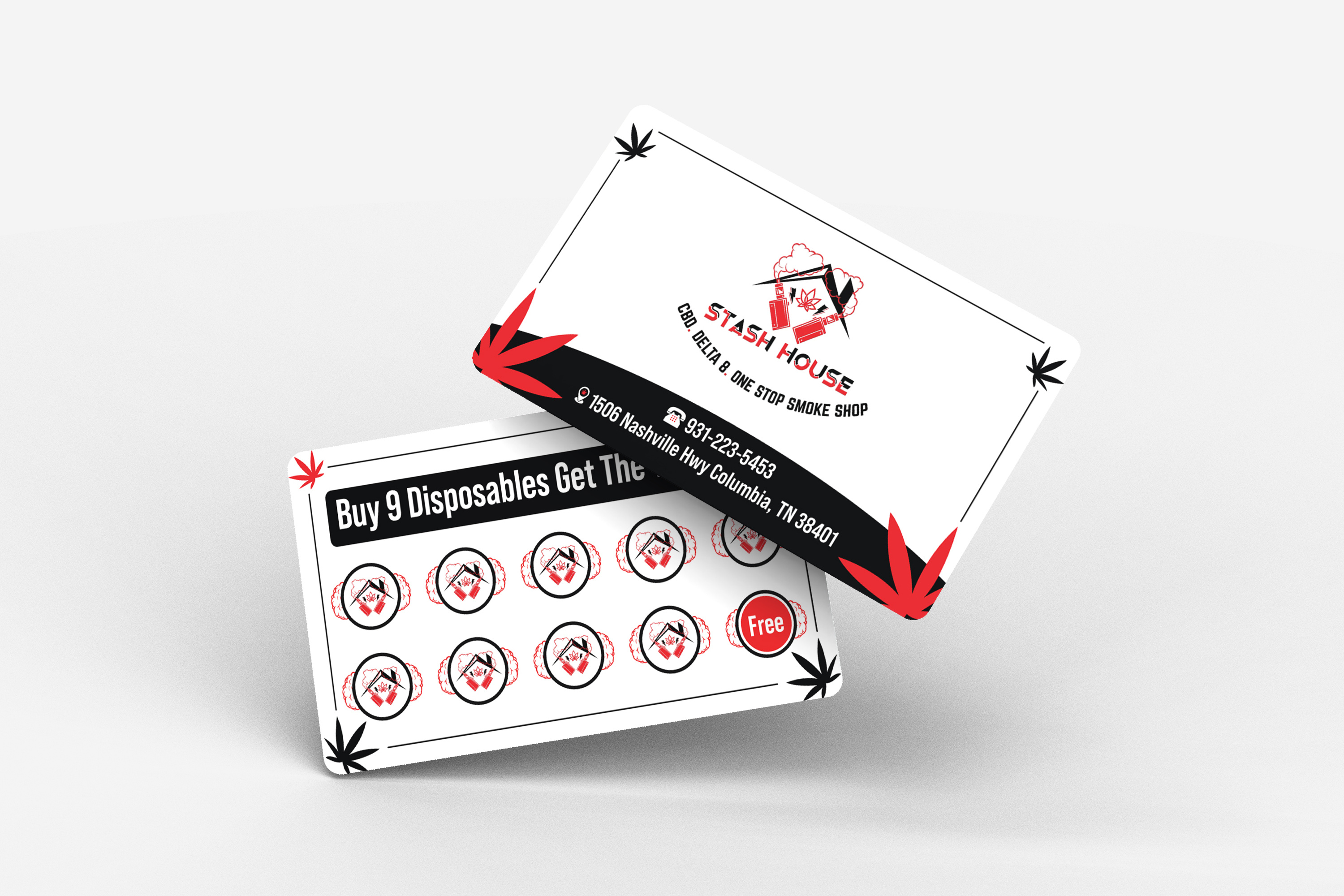 Example of I Will Design Loyalty Card Or Punch Card