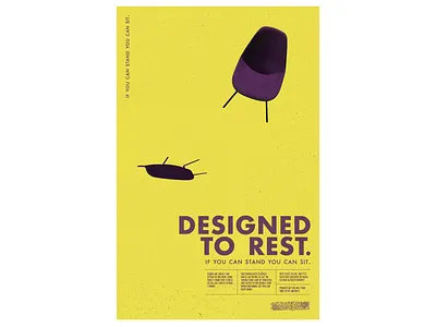 Morning practice no. 20 branding chair composition design graphic design illustration layout poster typography