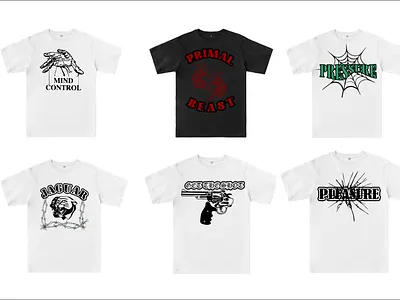 I will make a awesome streetwear logo design for your brand branding design graphic design illustration logo motion graphics streetwear logo typography ui ux vector