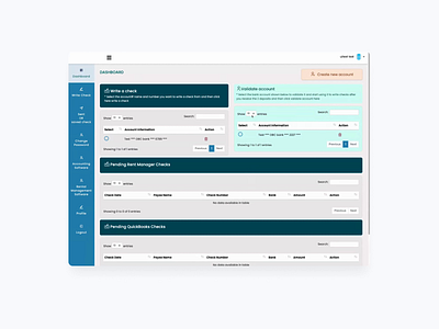 Pay-check service redesign app check dashboard pay payment processing ui website