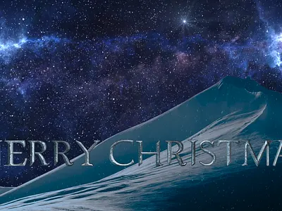 🗻 Christmas & Snow animation day galaxy merrychristmas mountain nature night snow snowy space stars title universe vfx videoediting visualeffects