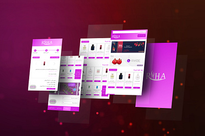 Riiha uiux redesign app branding design graphic design ui uiux ux