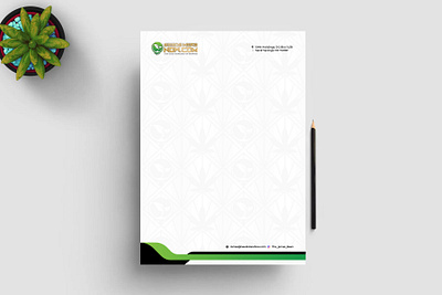 Simple Letterhead for my New Client, Letterhead Design branding branding design business proposal clean letterhead client proposal corporate design creative design creative letterhead design designpark14 graphic design letterhead letterhead design letterhead designer logo minimalist ms word proposal design vector word template