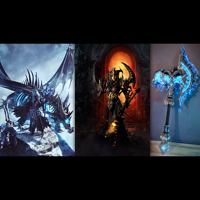 🗡 Cinderys angel armor arthas blizzard entertainment cinderys cosplay demons diablo dragon fire hell lich king shadowmourne snow vfx video editing video games visual effects weapon world of warcraft