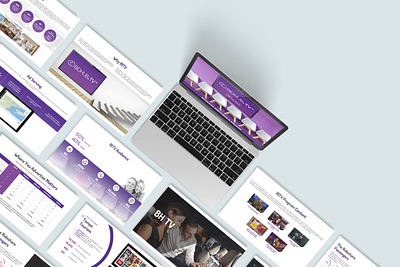 Presentation Design | Bidhub Tv | Powerpoint design graphic design investor pitch deck pitch deck powerpoint powerpoint designer presentation design