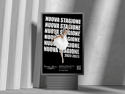 Poster For The New Opera And Ballet Season advertising branding creativeposter design graphic design poster posterdesign print