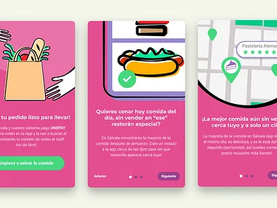 Sálvala App app ui ux vector