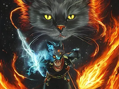 Fantasy art design illustration