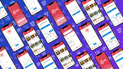 AI-Powered Restaurant Marketing App app design ui