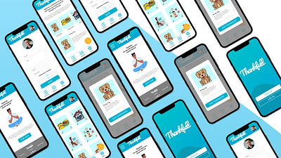ThankFull - Gratitude App app design ui