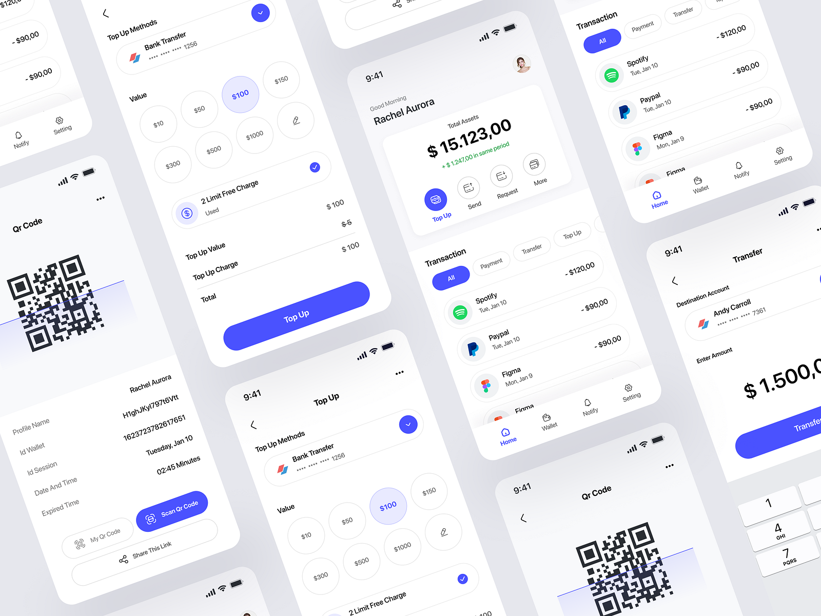 Digital Wallet Mobile App By Zakaria On Dribbble