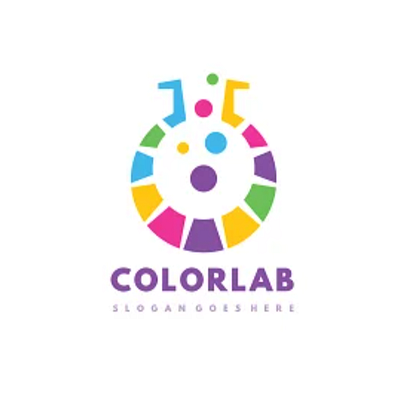 Color Lab Logo 3d animation app branding design graphic design illustration logo ui vector