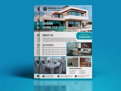 Real Estate Flyer Design branding corporate flyer design graphic design home homes for rent homes for sale houses for rent houses for sale land for sale property property for sale realtor template vector