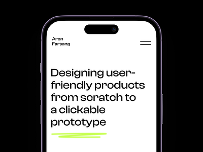 UX/UI Designer Portfolio Website – Landing Page app branding dailyui design figma graphic design landing page mobile portfolio sketch ui ui challenge ui design uiux ux ux design web webdesign website website design