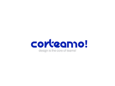 CORTEAMO logo motion animation brand title branding graphic design logo logo animation motion graphics typography ui