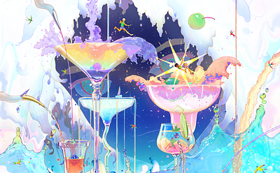 Summer time in Tokyo childrens book illustration childrens book illustrations design illustration