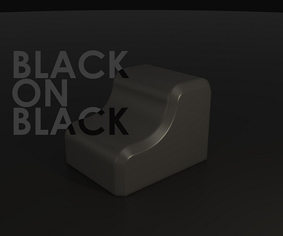 Black 3d black design graphic design illustration keyshot photoshop render