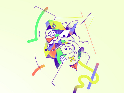 Littleworld 210708c character colorful composition contemporarydrawing cute design flat graphic design illustration littleworld monsters