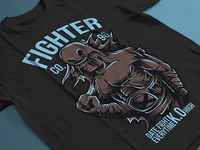 Fighter T-Shirt Design Template abstract animation apparel branding clean clothing design graphic design graphics for t shirt designs illustration logo realistic simple t shirt t shirt designs t shirts t shirts with designs tshirt tshirt with design tshirts