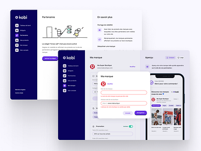 Kobi — Client space (4/4) ads branding marketing product design ui