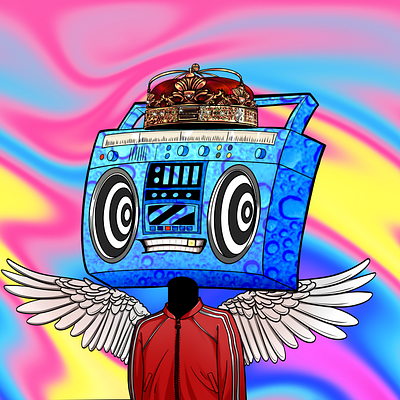NFT project---radio head illustration nft nft art nft artist nft design nfts