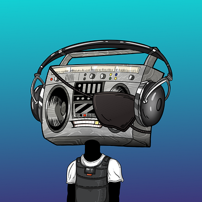 NFT project---radio head childrens book illustration illustration nft nft art nft artist nft design nfts