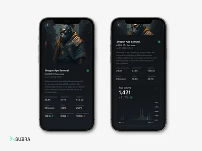 Subra app design illustration interface logo ui ux visual design web web application