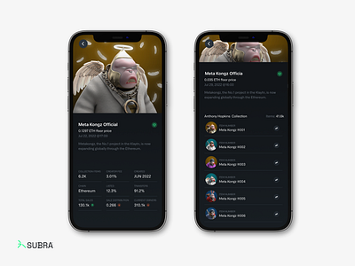 Subra app design illustration interface logo ui ux visual design web web application