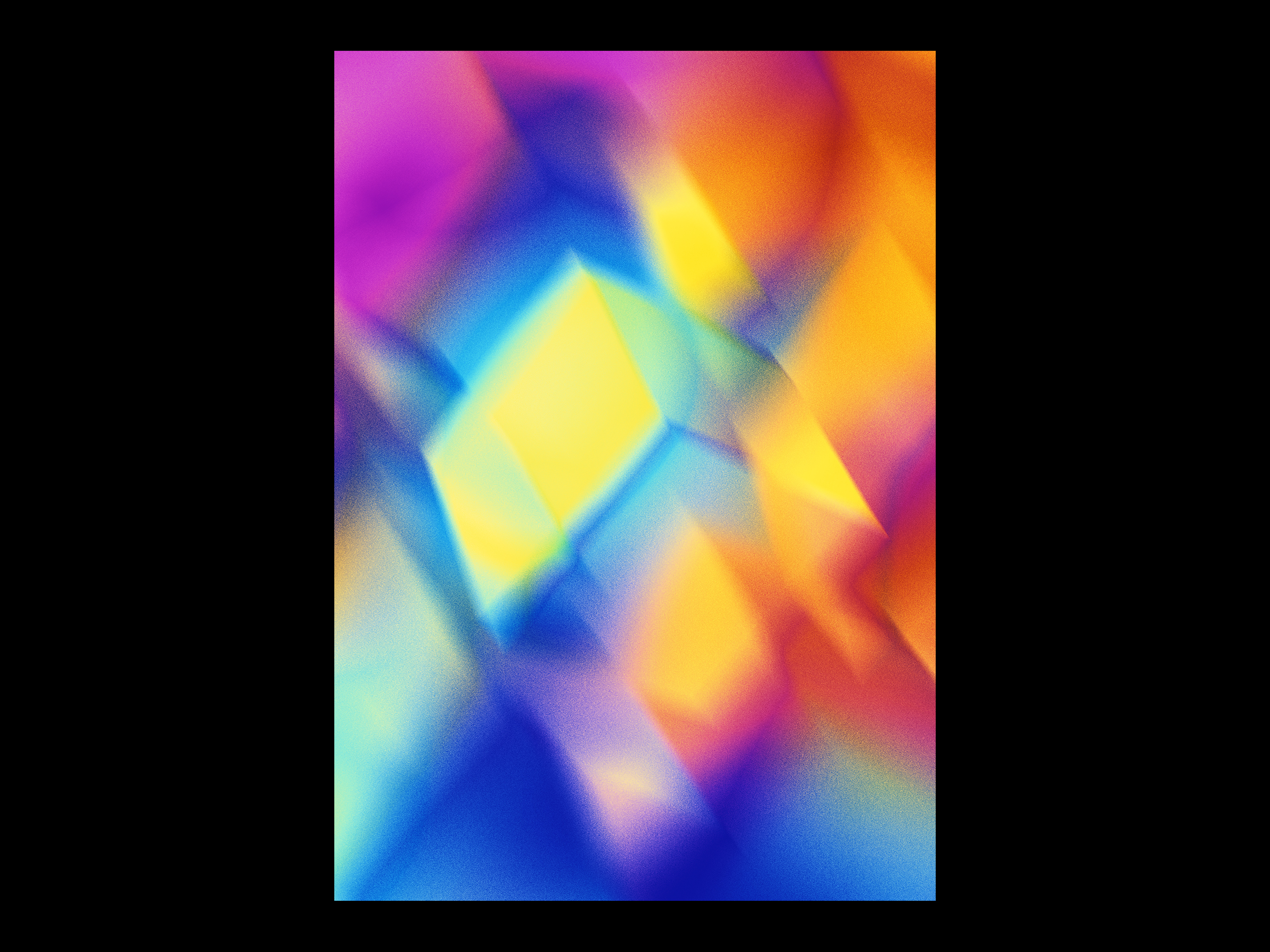 Example of Cube - Each-D Poster Series