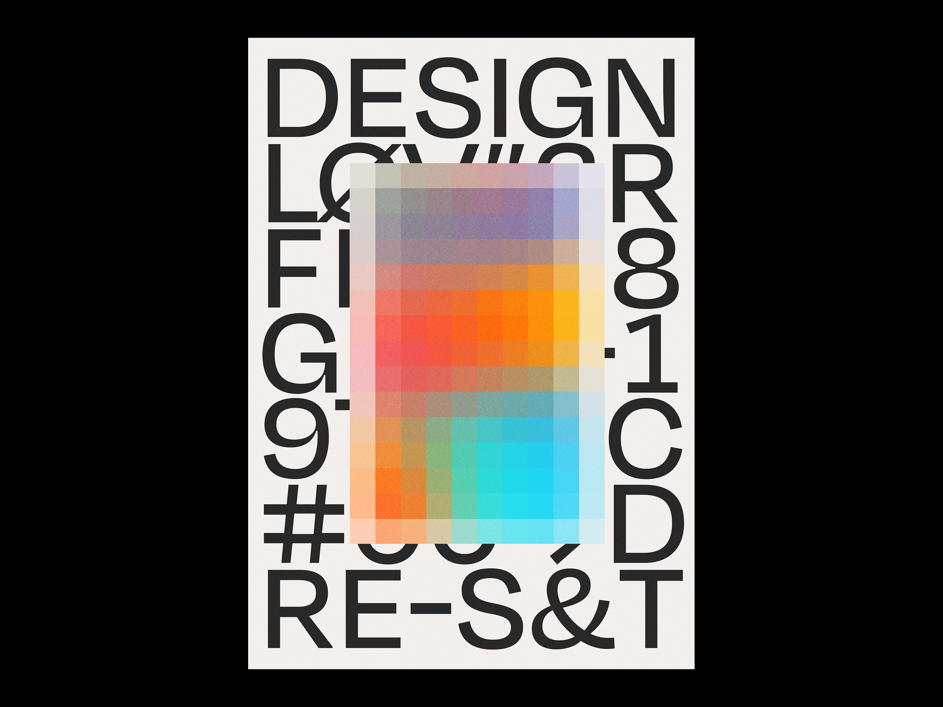 Example of Design Lover - Each-D Poster Series