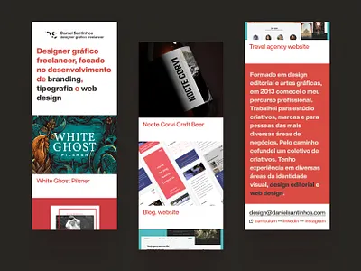 Portfolio, mobile version css dailyui design designer figma figma design figma ui freelancer grid html layout mobile mobile design portfolio responsive ui designer ui figma ui ux uix web design