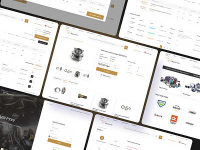 Online Auto Parts and Accessories Store auto business car accessories car parts car store cart clean ecommerce figma finance minimal online shop p2p product design site ui design uiux web web design white