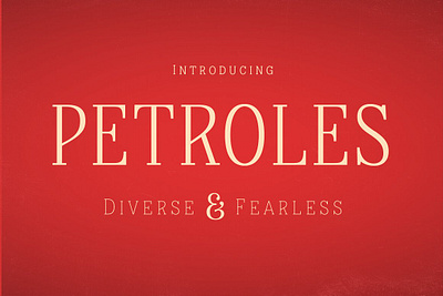 Petroles - Font Family bold brand identity branding classy display font diverse editorial elegant font font family funky ligatures menu packaging petroles font family serif serif font serif type small caps typeface