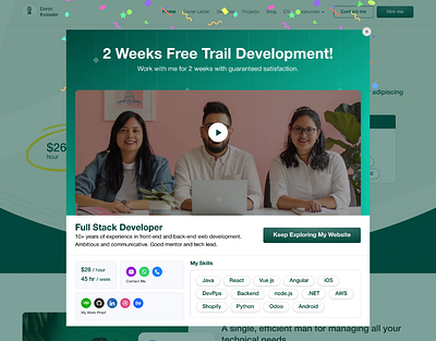 Freelance Platform UI Design