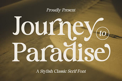 Journey to Paradise - Modern Stylish Font cover cover lettering cover lettering download font font freebies fonts free free download freebies font freebies font freebies fonts freelance freelance graphic design graphic design lettering lettering cover type typography