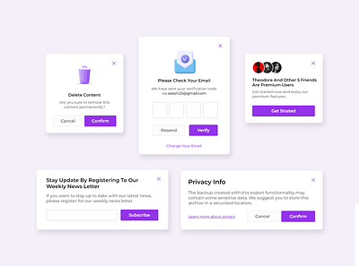 Pop up Concept - ruqAd app concept design explore pop up ui ux