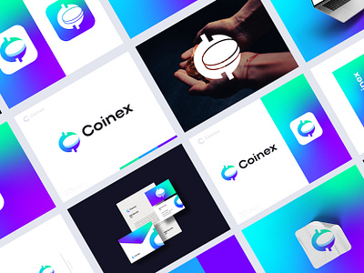 Coinex Brand Identity | Crypto Currency, Payment, DAO Logo a b c d e f g h i j k l m n brand guidelines brand identity branding c logo coin crypto currency dao gradient letter logo logo logo design logotype minimalist modern logo monogram logo o p q r s t u v w x y z payment transactions