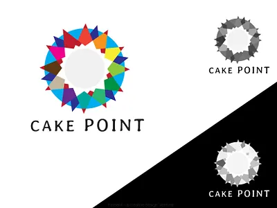 Logo - Cake Point branding cake point logo design graphic design harsenk design harsenk logos logo logodesign
