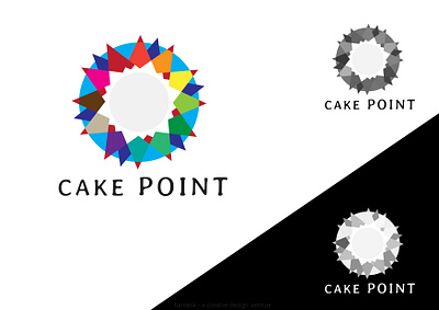 Logo - Cake Point branding cake point logo design graphic design harsenk design harsenk logos logo logodesign