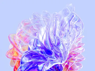 iridescent. 3d 3dart abstract cgi colorful design digitalart glass illustration liquid organic render
