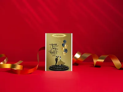 Greeting Crad/ valentine's Day 2023 card card design design digital card dribbble graphic design greeting card illustration love photoshop valentine card valentines day