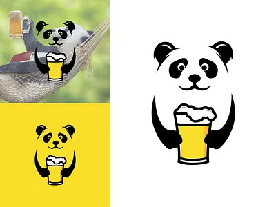 Beer Panda Logo abcdefghijkl animel animel logo beer beer logo branding creative design eat fun graphic design icon illustration logo logo maker mnopqrstuvwxyz panda pandalogo vector zishandesign