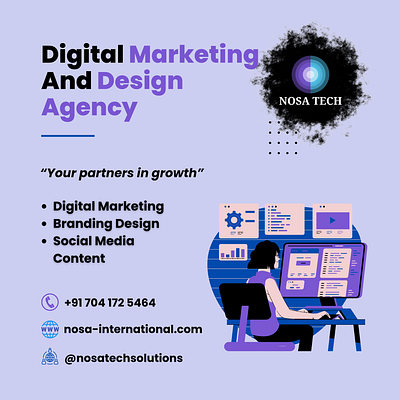 Animated Ad design for agency 3d ad design agency animation app branding business posters content design digitalmarketing graphic design illustration logo marketing online motion graphics smma social media management social media marketing ui