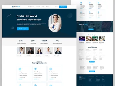 Healthcare Landing page app app design creative app dashboard design design doctors app figma dashboard health care healthcare landing page home page landing page logo medical app medicine app ui ui design ux ux design web app web design