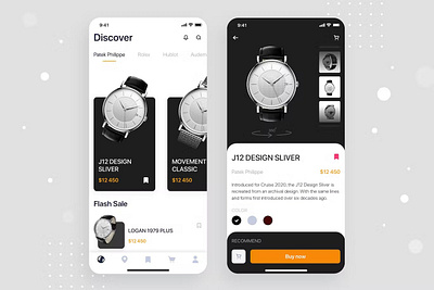 Watch Shop mobile app concept android app app design application apps clean design design for app ios mobile mobile app mobile app design mobile app design mobile apps screen simple ui ux watch website