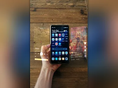 📱 A.R. Smartphone android augmented reality color corrections galaxy holographic huawei motion tracking screen smartphone social media spotify the weeknd tracking vfx video editing visual effects